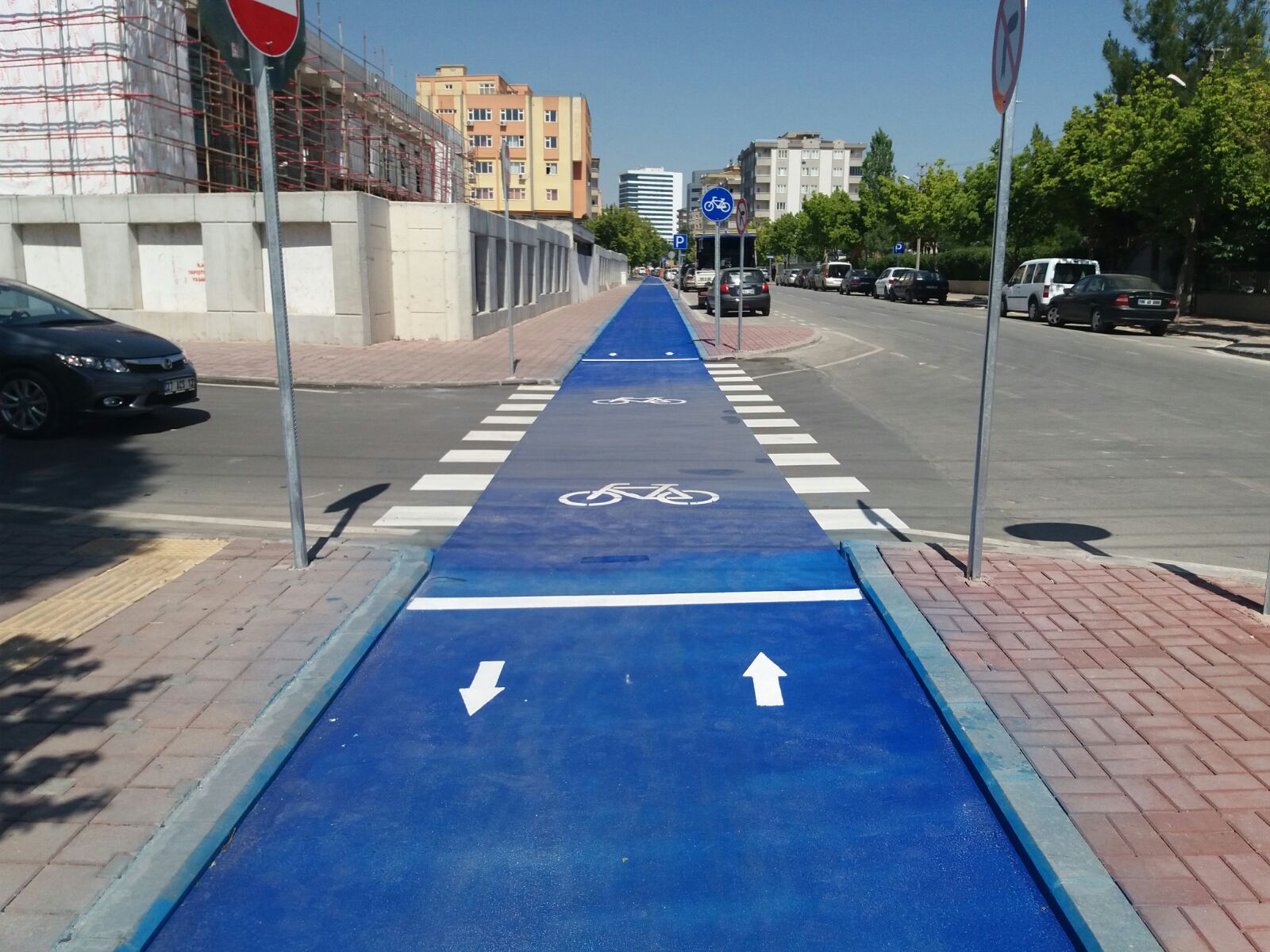 Bisiklet Yolu Çizgileri